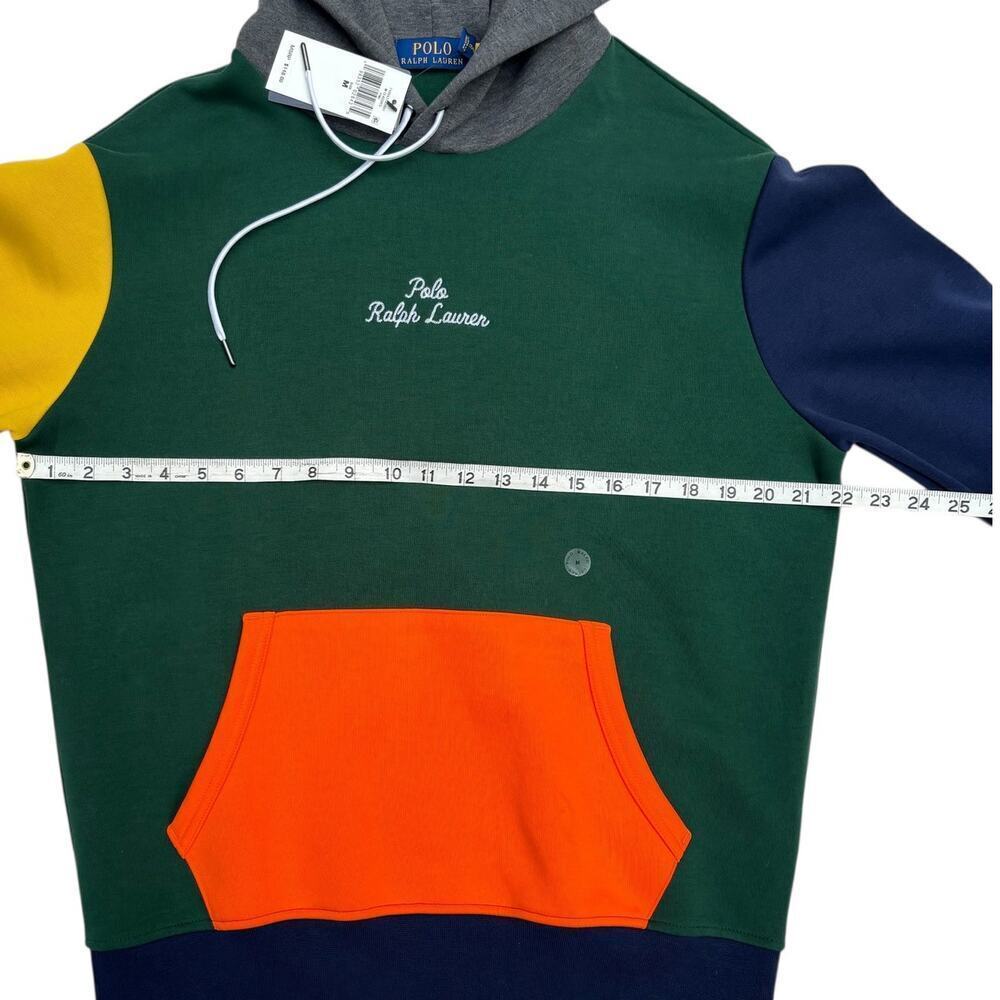 Polo Ralph Lauren Men's Logo Color-Blocked Double-Knit Hoodie Size M - Picture 7 of 13